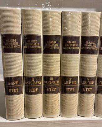 Grande Dizionario Enciclopedico UTET - 20 volumi