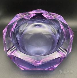 Posacenere cristallo al neodimio