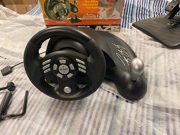 Per PS2  -Gioco F1 /2001  più volante e pedaliera