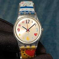 Orologio Swatch Lady kid's patchwork LN141 funz