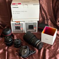 Obiettivi per Sony FE + Lensball