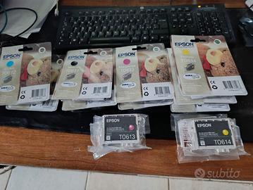 Cartucce orginali Epson nuove T0611/12/13/14