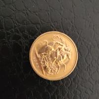 sterlina oro 22kt 1967