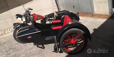 MOTO GILERA ANNO 1938 VL500cc CON SIDECAR