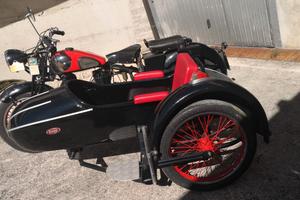 MOTO GILERA ANNO 1938 VL500cc CON SIDECAR