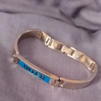 Inter calcio bracciale acciaio 
