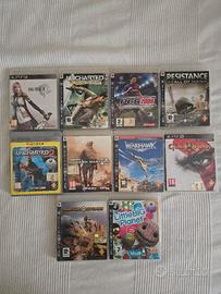 Lotto 10 giochi PS3
