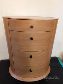 Cassettiera Ovale di Design Molteni & C