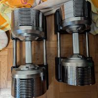 set manubri regolabili 