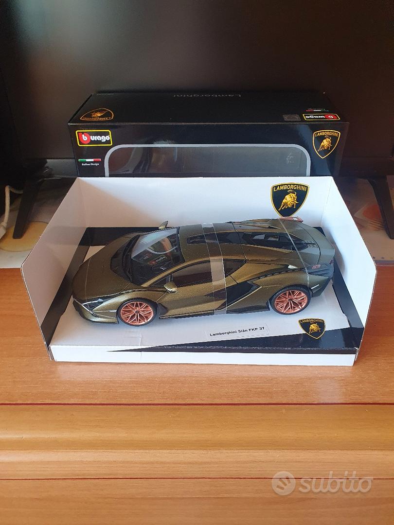Bburago 1:18 Lamborghini Sian FKP 37 #63 jaune / noir 18-11100 modèle