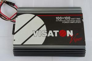 AMPLIFICATORE PER AUTO VISATON 100W MADE GERMANY