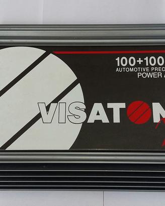 AMPLIFICATORE PER AUTO VISATON 100W MADE GERMANY