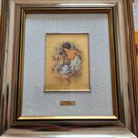 Donna alla toilette di Enrico Felisari