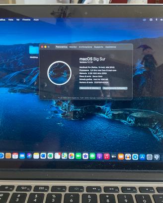 Macbook pro 13.3” mid 2014 8gb ram ssd 256