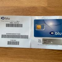 Sim card "Blu"