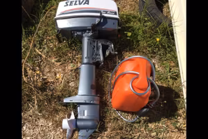 Motore Fuoribordo Barca Alluminio 4.20 M dotazioni