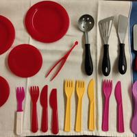 Set per tavola gioco educativo 