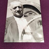cartolina Enzo Ferrari 