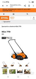 SPAZZATRICE A BATTERIA STIHL  KGA 770 (Sistema AP)