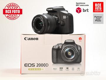 Canon EOS 2000D + Canon EF-S 18-55 F3.5-5.6 IS