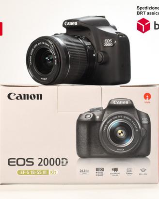 Canon EOS 2000D + Canon EF-S 18-55 F3.5-5.6 IS