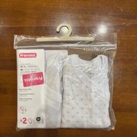 2 body manica lunga 0-1 mese colori neutri