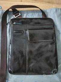 Tracolla uomo PQuadro marrone nuova