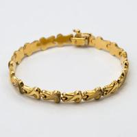 Bracciale semirigido donna oro giallo 18kt A.141