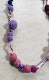collana feltro