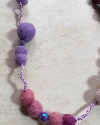 collana feltro