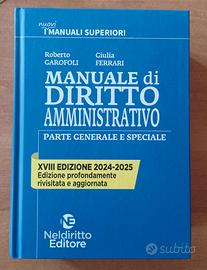 Manuale di Diritto Amministrativo 2024-2025
