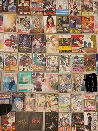 lotto 153 fumetti manga anime in lingua giapponesi