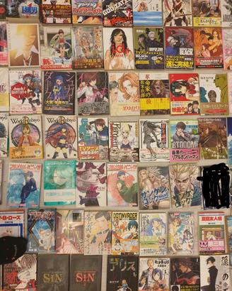 lotto 153 fumetti manga anime in lingua giapponesi