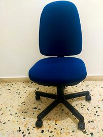Sedia con rotelle