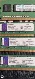 RAM DESKTOP Totale 12Gb  4x3 