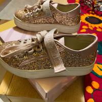 Scarpe sneakers eleganti Liu Jo bambina con paglie