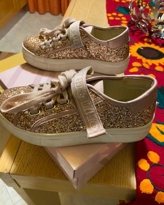 Scarpe sneakers eleganti Liu Jo bambina con paglie