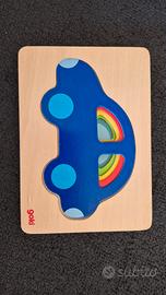 Puzzle a strati auto 2 anni