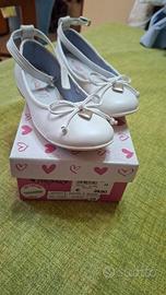 scarpe bianche bimba da cerimonia