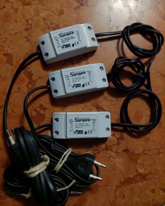 n° 3 interruttore smart wifi SONOFF basic switch