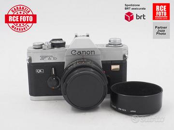 Canon FTB + FD 50 F1.8