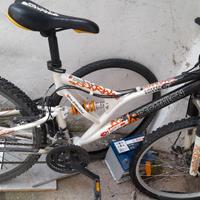 bici MTB BIAMMORTIZZATA PER RAGAZZO 26