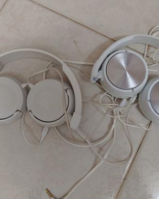 Set di 6 cuffie - 1 JBL, 2 Sony e 3 videocall