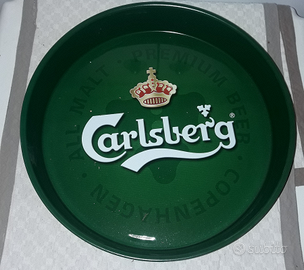 Birra Carlsberg vassoio nuovo pubblicitario
