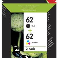 cartucce usate HP62 - nero e tricomia