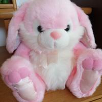 PELUCHE CONIGLIO ROSA