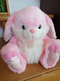 PELUCHE CONIGLIO ROSA