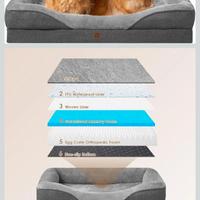 Divano/cuccia per cani EHEYCIGA Memory faam