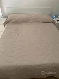 Letto matrimoniale piu rete