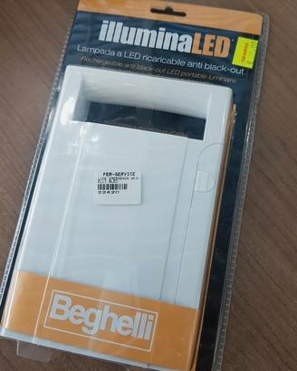 Beghelli Lampada Anti BlackOut Ricaricabile A Led 